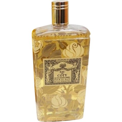 Eau de Coty (Eau de Cologne Ambrée)