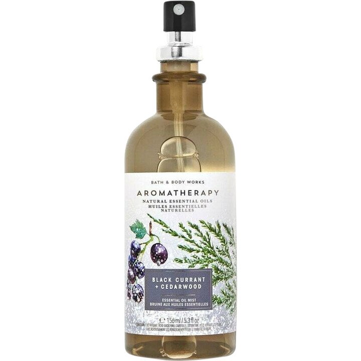 Aromatherapy: Black Currant + Cedarwood