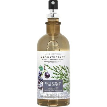 Aromatherapy: Black Currant + Cedarwood