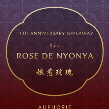 EdP No. 1: Rose De Nyonya