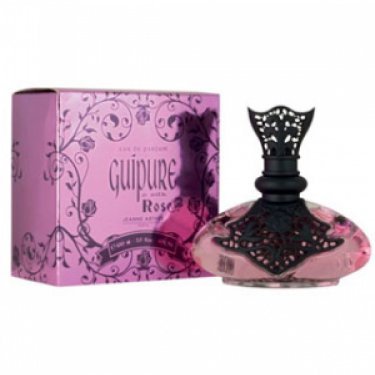 Guipure & Silk Rose