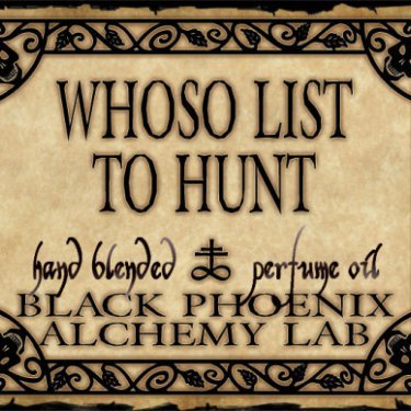 Ars Amatoria: Whoso list to hunt