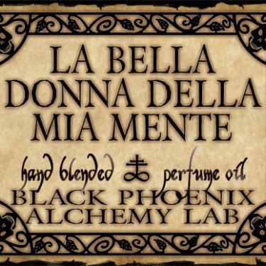 Bewitching Brews: La Bella Donna Della Mia Mente