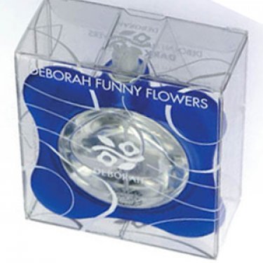 Funny Flowers Dark Blue