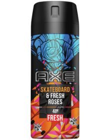 Skateboard & Fresh Roses