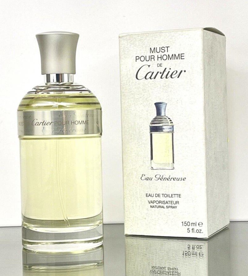 Must de Cartier pour Homme Eau Genereuse