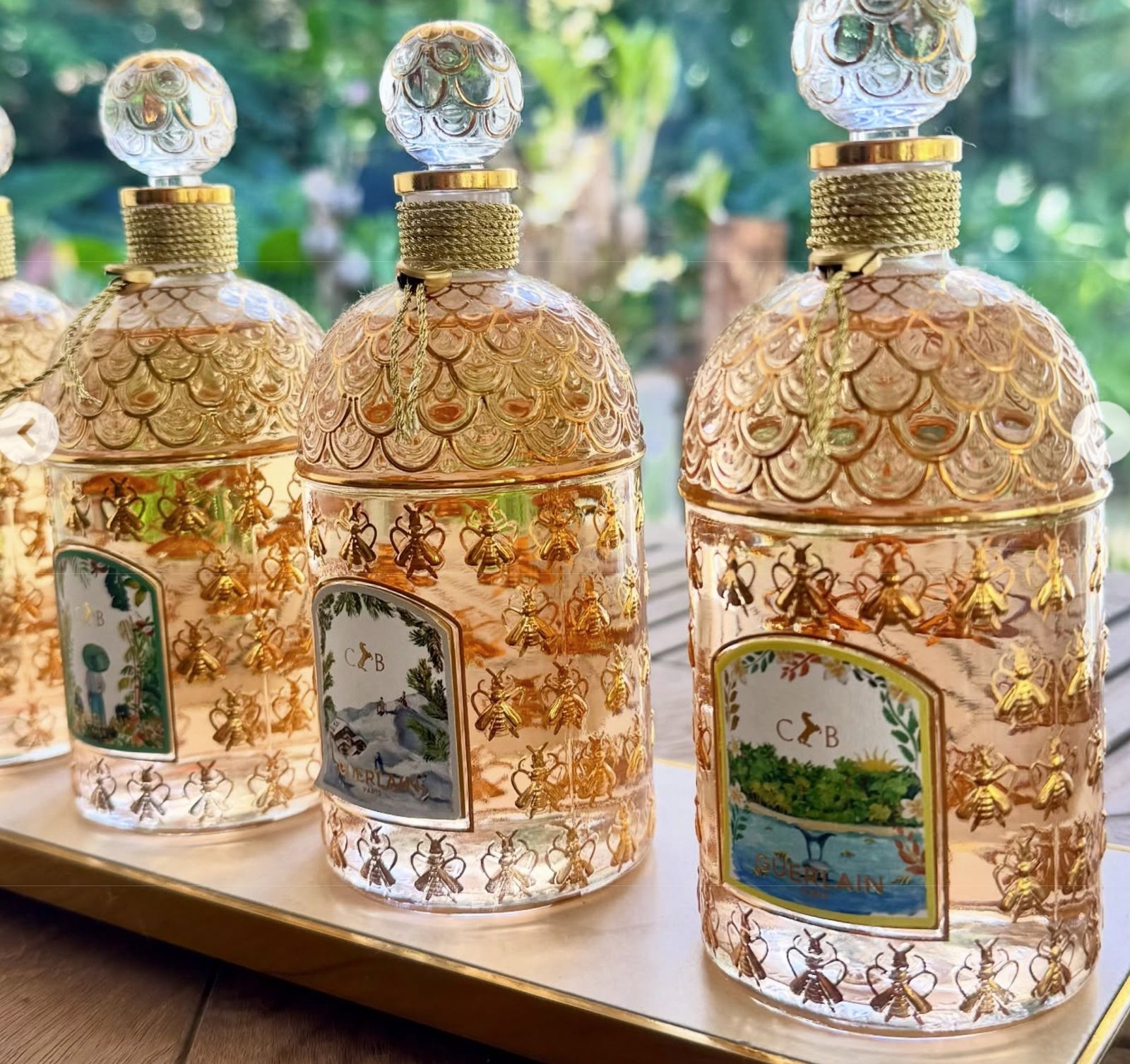 Cheval Blanc Golden Bee Bottle by Laura Gulshani