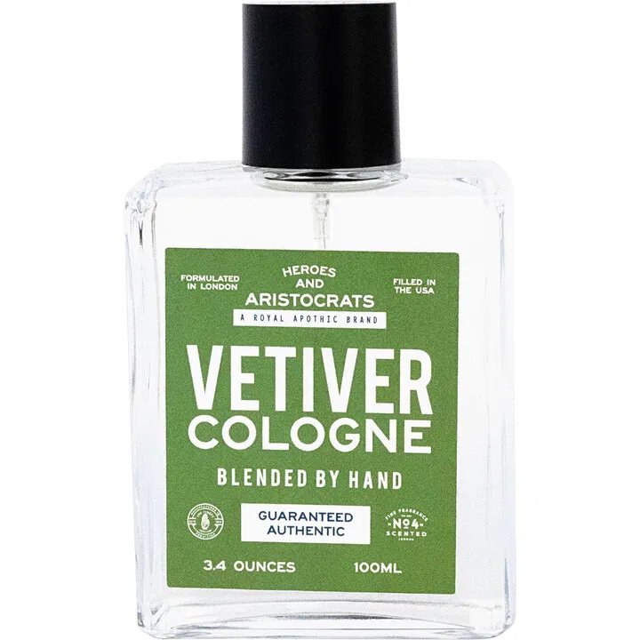 Heroes and Aristocrats Vetiver Cologne