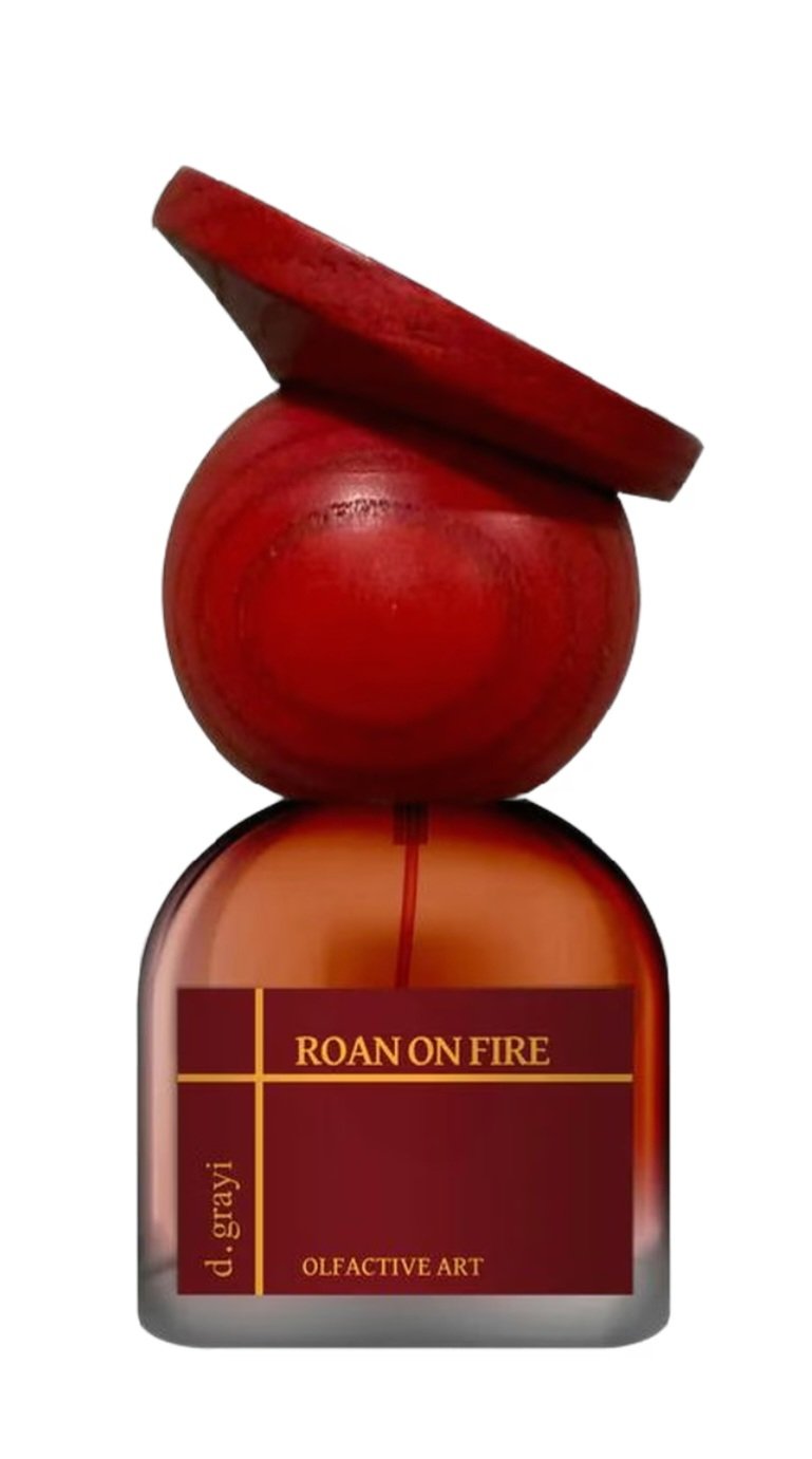 Roan on Fire