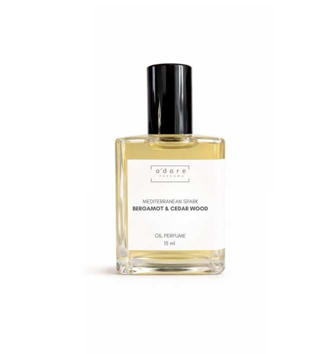 Mediterranean Spark: Bergamot & Cedar Wood (Perfume Oil)