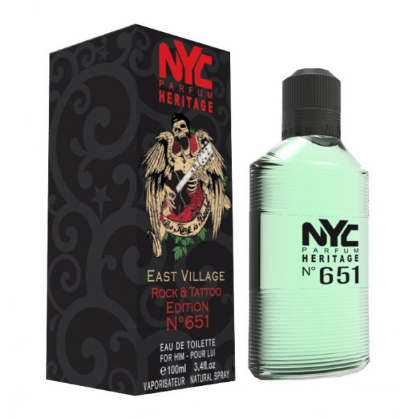 NYC Parfum Heritage Nº 651 - East Village Rock & Tattoo Edition