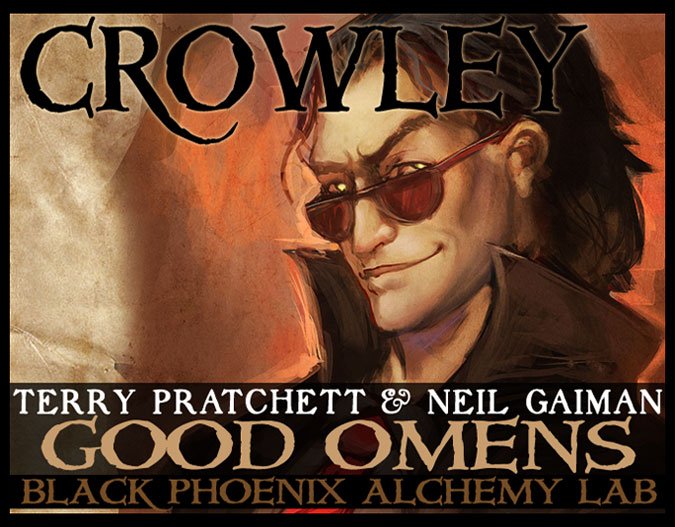 Terry Pratchett & Neil Gaiman Good Omens: Crowley
