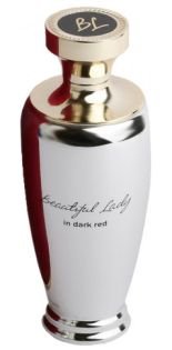 Beautiful Lady In Dark Red